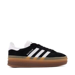 Adidas Gazelle Black and White Platform Sneakers